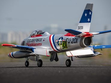 FMS F-86 Skyblazer Jet EDF 80 PNP blau - 122 cm